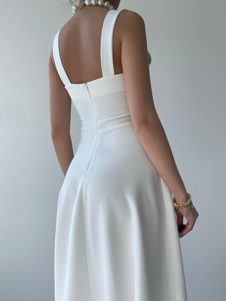 Neapolitan Askılı Elbise