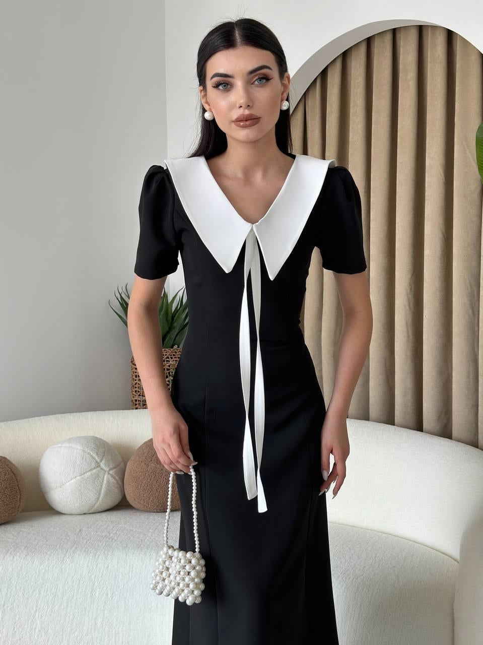 Zerra Yaka Kurdale Detay Elbise