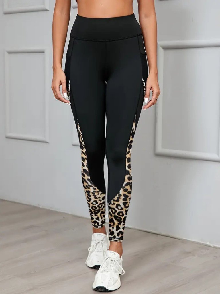 Kadın Yüksek Bel Cep Detaylı Dalgıç Pantolon