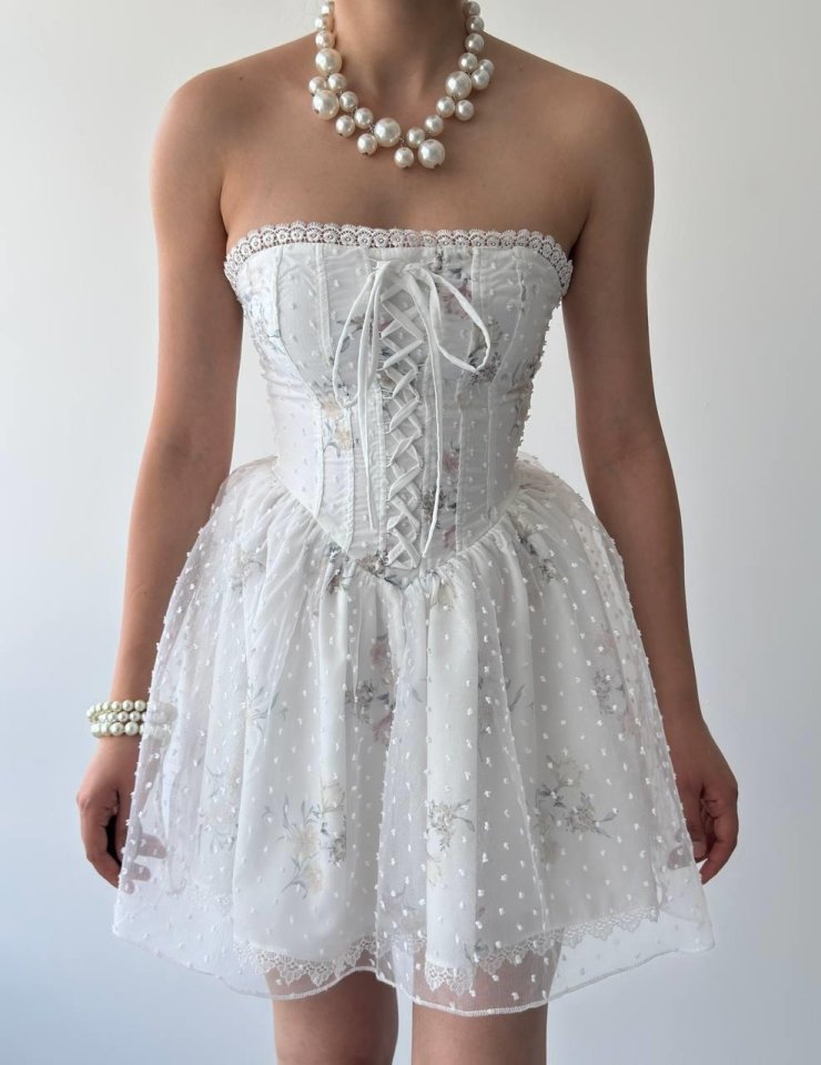 NEO STRAPLEZ ELBİSE