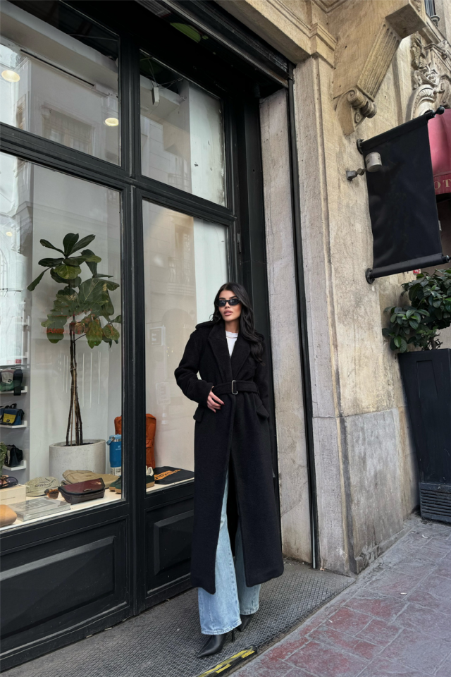 KABAN ALPAKA YÜN - Siyah