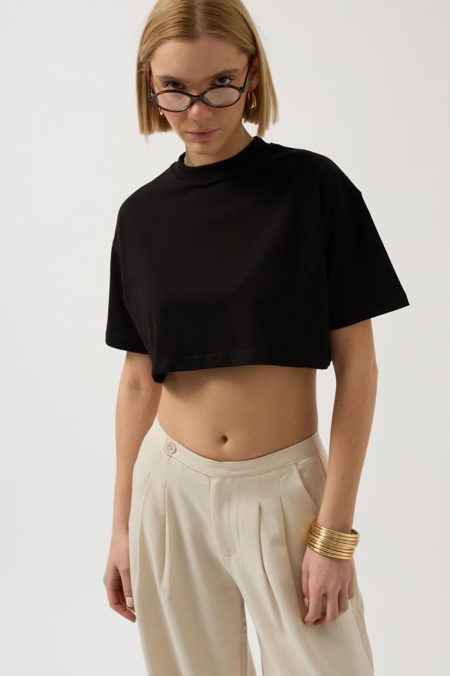 Oversize Crop T-Shirt