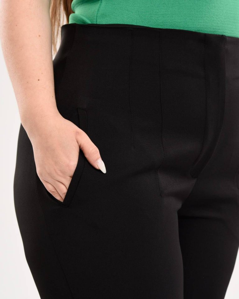 Yüksek Bel Battal Pantolon