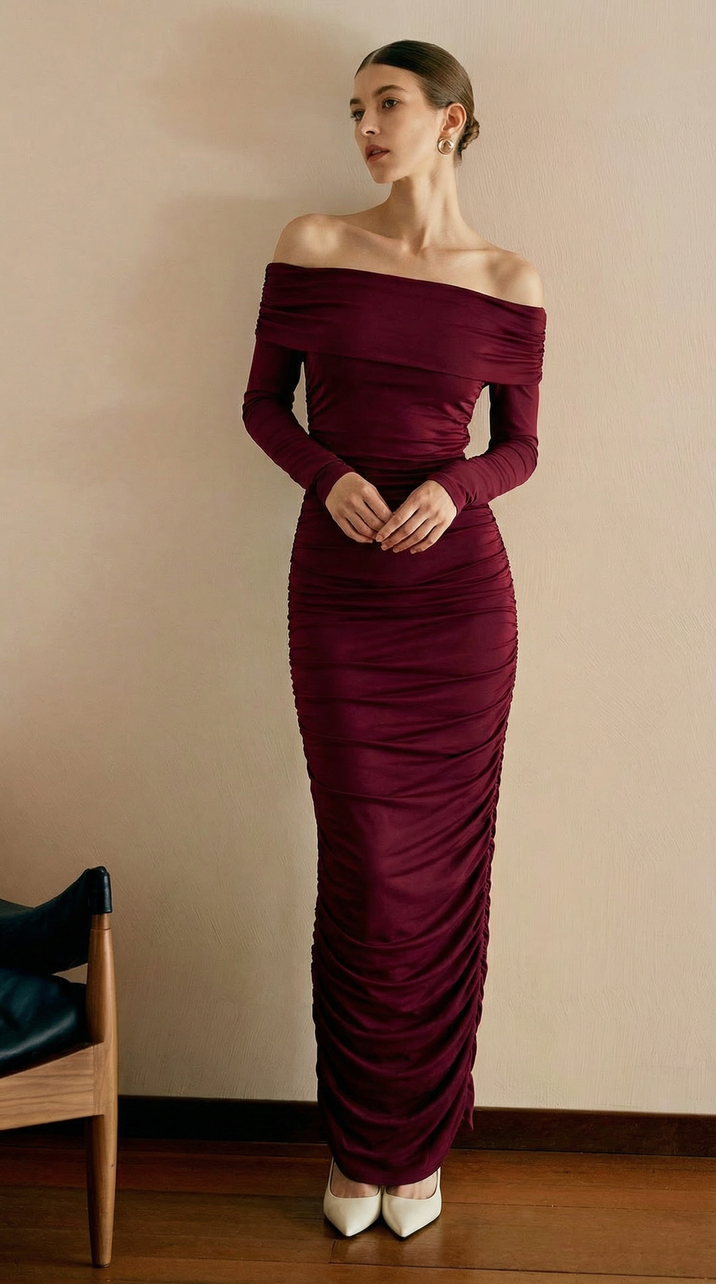 Dakota Drapeli Elbise