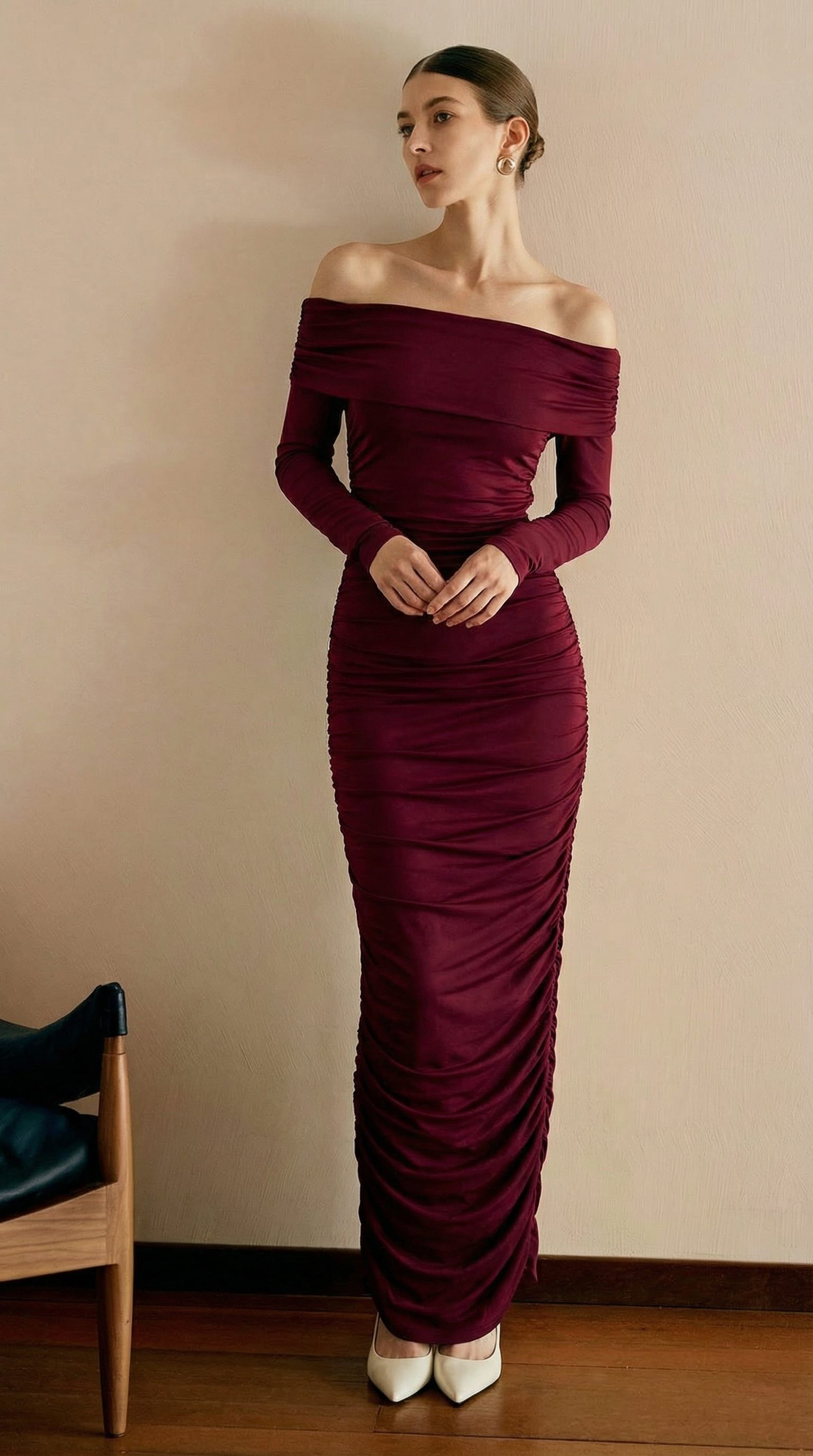 Dakota Drapeli Elbise