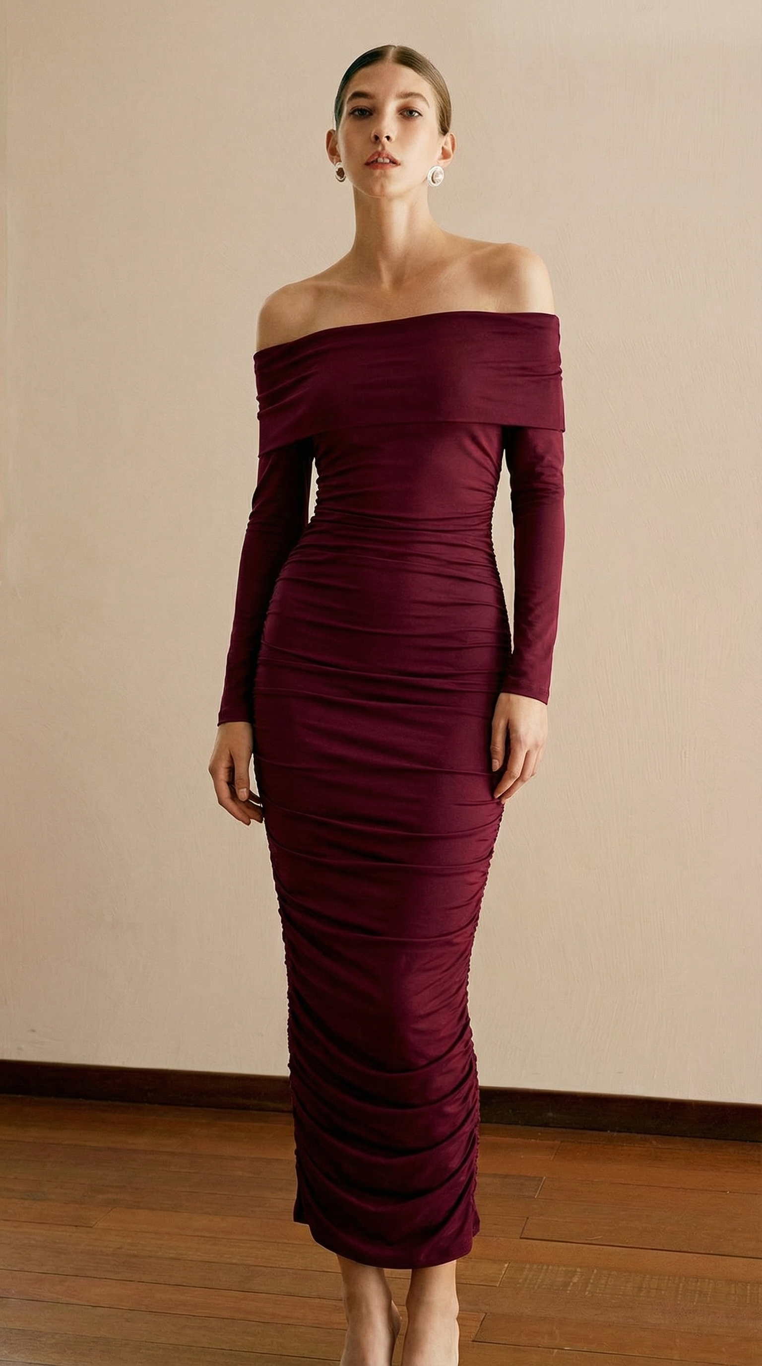 Dakota Drapeli Elbise