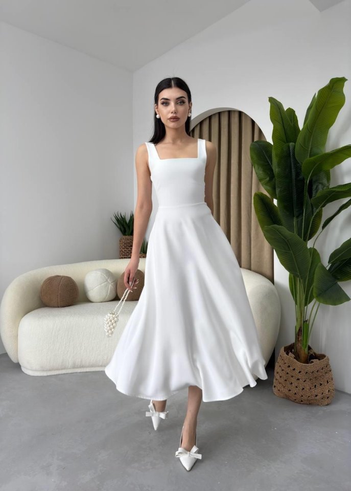 Neapolitan Askılı Elbise