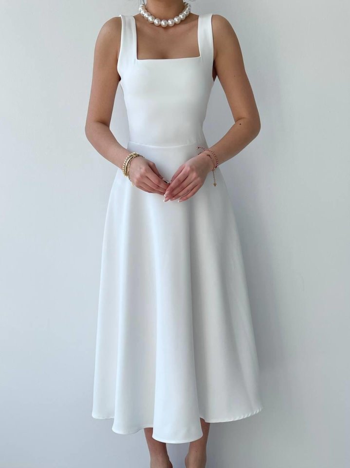 Neapolitan Askılı Elbise