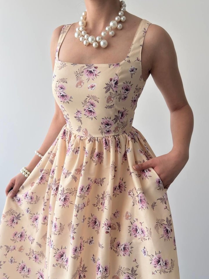 Yoa Cep Detaylı Elbise