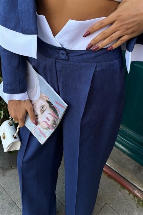 Audrey Crop Ceket Takım 10106